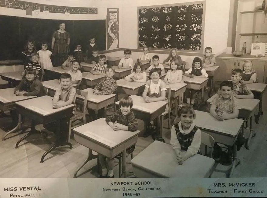 1st Grade Mrs McVicker 1967