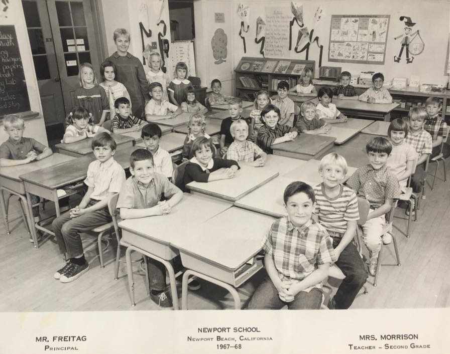 2nd Grade Mrs Morrison 1968