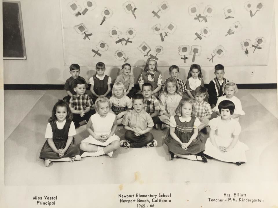 PM Kindergarten Mrs Elliot 1966