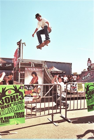 Zander Gabriel (17)son of Judy Ritch-Gabriel skating at the Vans Warp Tour in July. Zander also will be skating Aug 1 at the X-Games at the Staples Center!