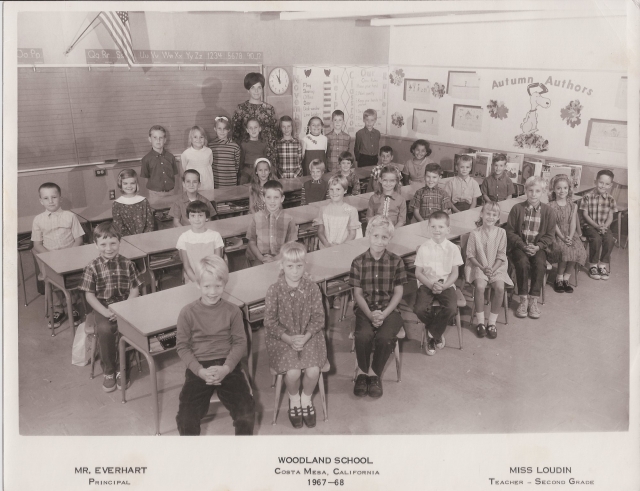Miss Loudins 2nd Grade class 1967-68  (submitted by A. McVay) 