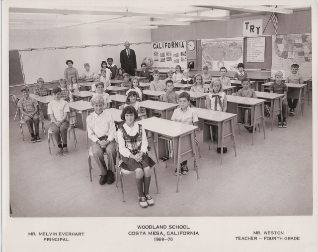 Mr. Westons 4th Grade class 1969-70  (submitted by A. McVay)