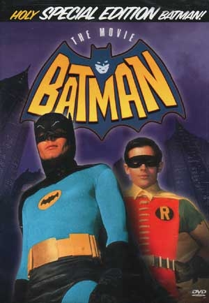 A mid-60s comic spoof classic with Adam West