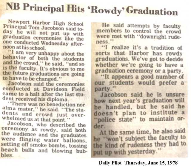 A Rowdy Graduation Report!  image provided by Don Barker