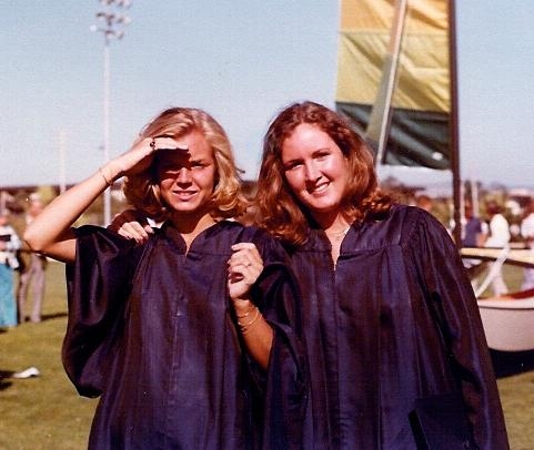 Best of friends since age 4- Francie Goodfield and Franci Vittrup.  They are still the best of friends and will be attending our 40-year reunion!