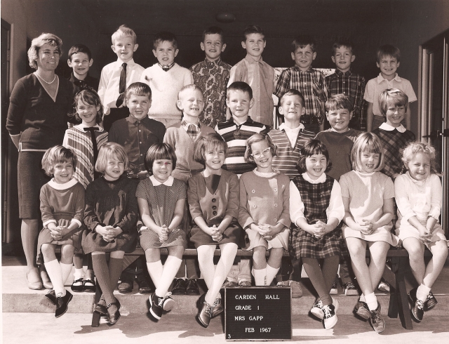Carden Hall First Grade 1966-67