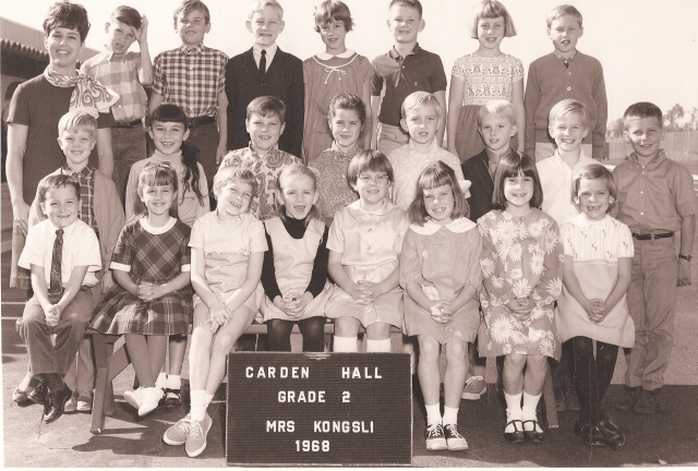 Carden Hall Grade 2 1967-68