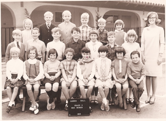 Carden Hall Grade 3  1968-69
