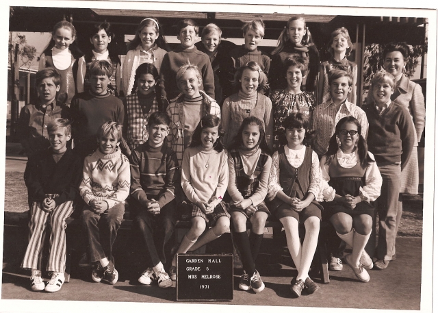 Carden Hall Grade 5 1970-71